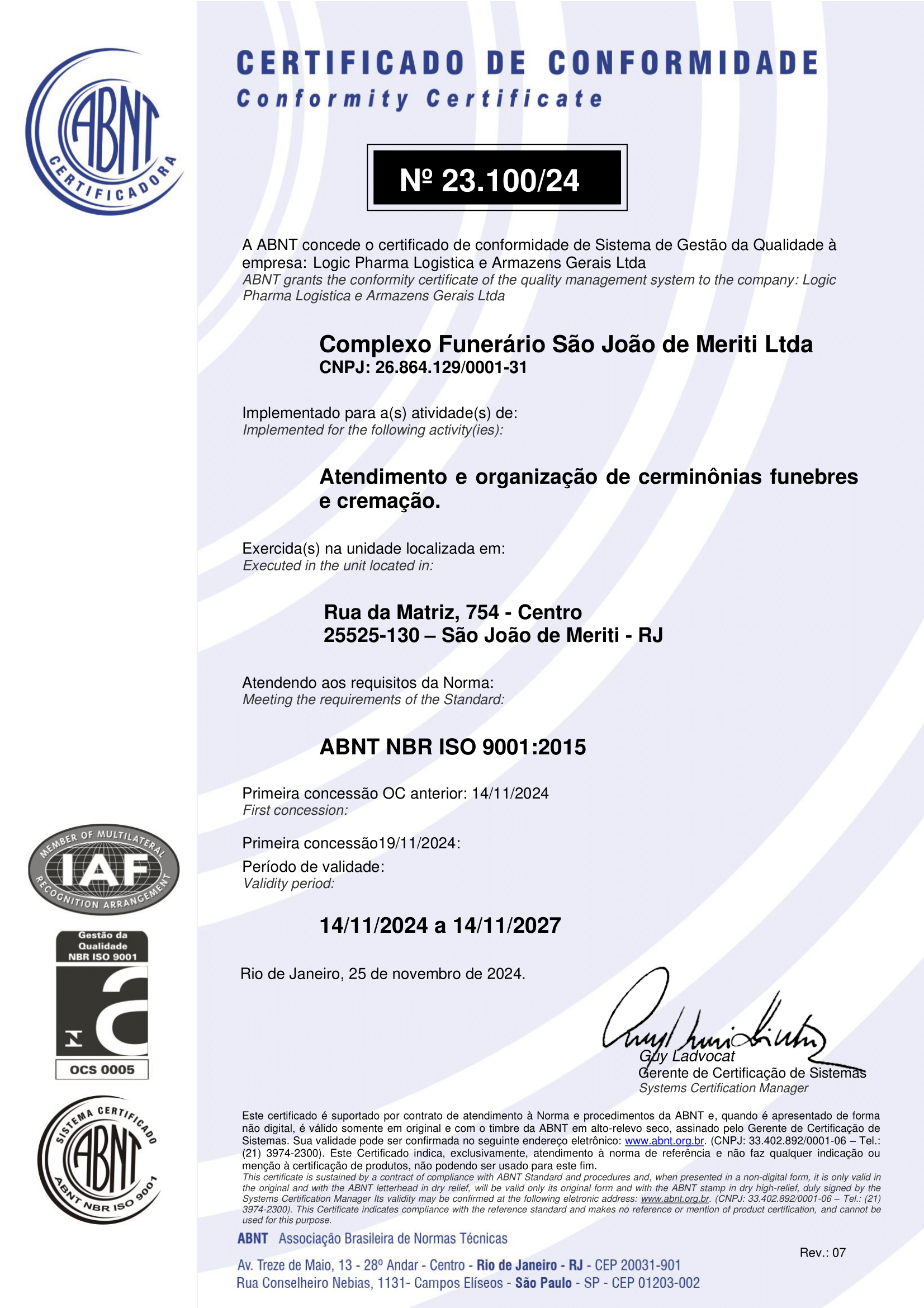 ISO 9001:2015